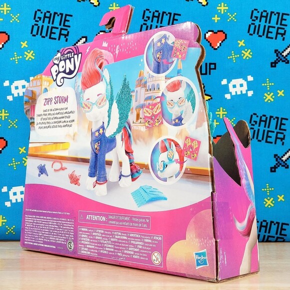 Hasbro My Little Pony Zipp Storm 6" Sparkle Adventures Collectible NIB - Picture 3 of 12